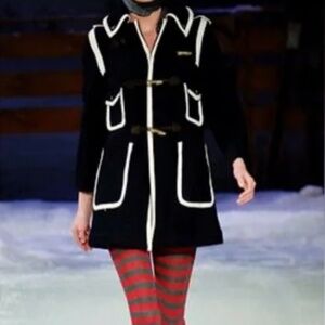 Trovata navy blue wool coat, Fall 2006, size M